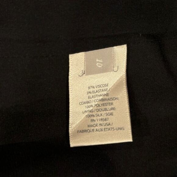 JASON WU Mesh-inset 3/4-sleeve Sheath Dress Size 10 - Picture 9 of 12